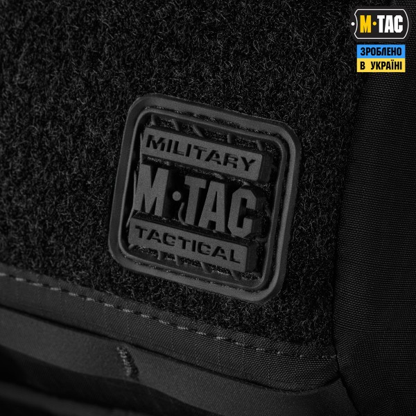 M-Tac сумка City Waist Bag с липучкой Lite-NR Elite Black - 10404002