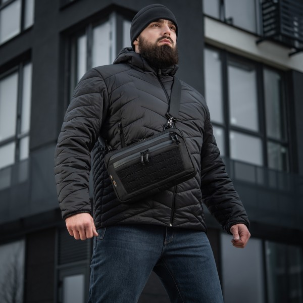 M-Tac сумка Admin Bag Medium Elite с липучкой Black - 10406002