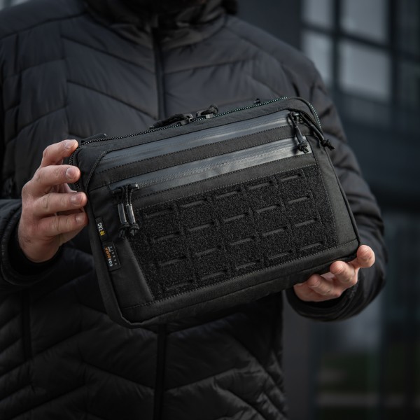 M-Tac сумка Admin Bag Medium Elite с липучкой Black - 10406002