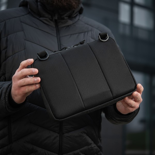 M-Tac сумка Admin Bag Medium Elite с липучкой Black - 10406002