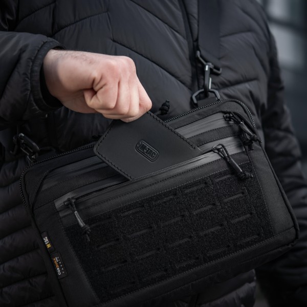 M-Tac сумка Admin Bag Medium Elite с липучкой Black - 10406002
