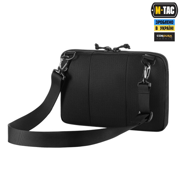 M-Tac сумка Admin Bag Medium Elite с липучкой Black - 10406002