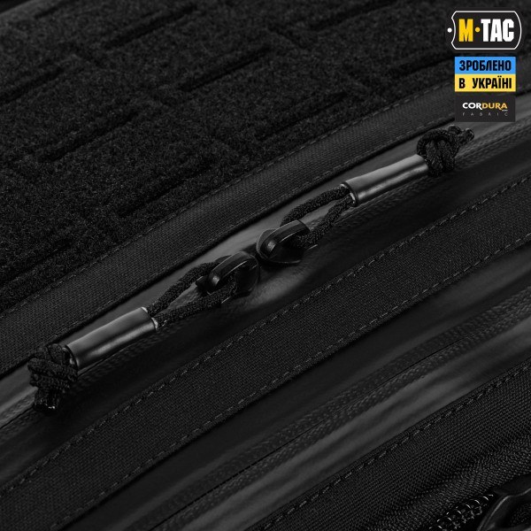 M-Tac сумка Admin Bag Medium Elite с липучкой Black - 10406002