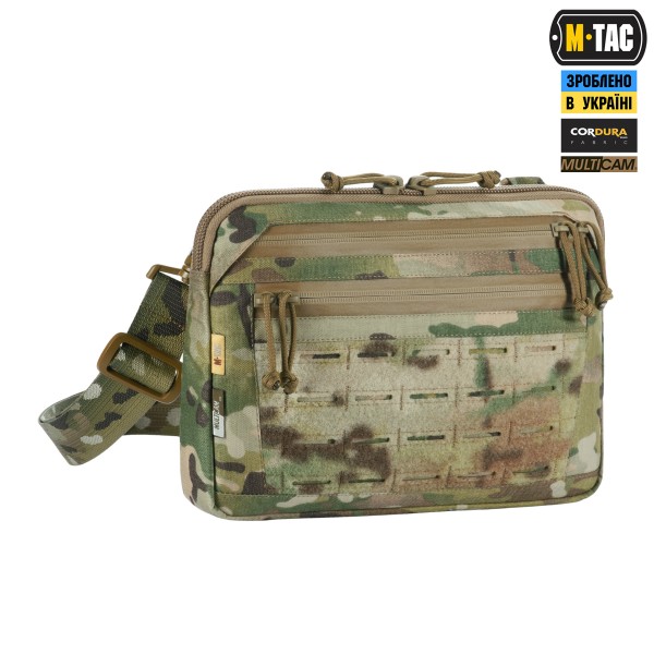 M-Tac сумка Admin Bag Medium Elite з липучкою Multicam - 10406008 M-Tac сумка Admin Bag Medium Elite з липучкою Multicam - 10406008