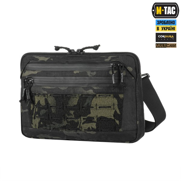 M-Tac сумка Admin Bag Medium Elite з липучкою Multicam Black/Black - 10406208