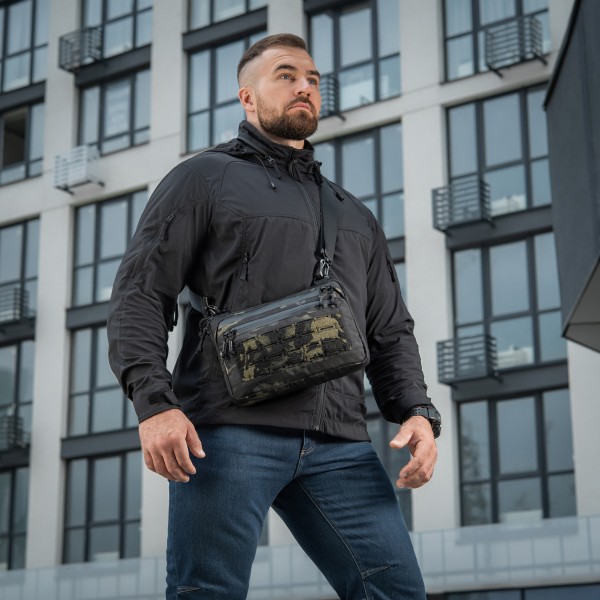 M-Tac сумка Admin Bag Medium Elite з липучкою Multicam Black/Black - 10406208 M-Tac сумка Admin Bag Medium Elite з липучкою Multicam Black/Black - 10406208