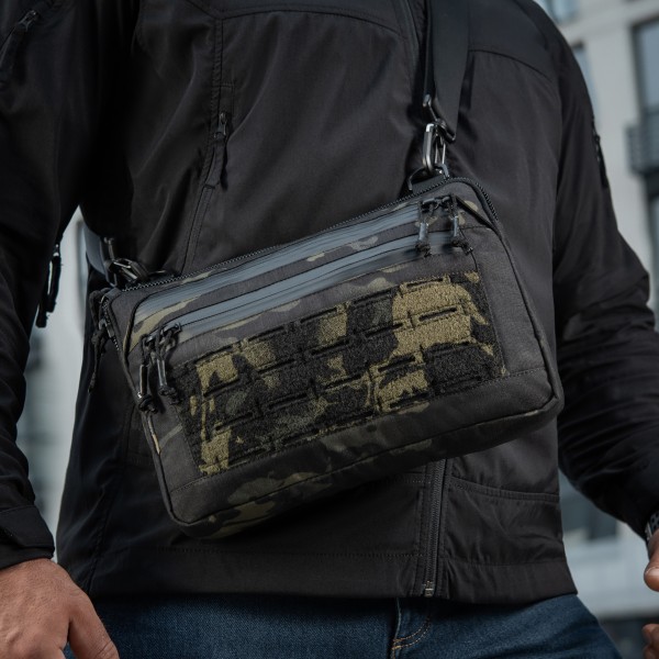M-Tac сумка Admin Bag Medium Elite з липучкою Multicam Black/Black - 10406208 M-Tac сумка Admin Bag Medium Elite з липучкою Multicam Black/Black - 10406208