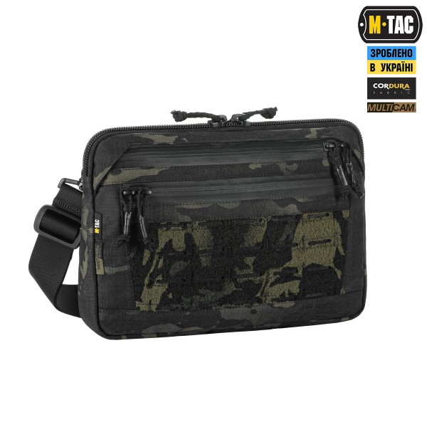 M-Tac сумка Admin Bag Medium Elite з липучкою Multicam Black/Black - 10406208 M-Tac сумка Admin Bag Medium Elite з липучкою Multicam Black/Black - 10406208