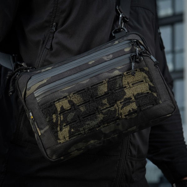 M-Tac сумка Admin Bag Medium Elite з липучкою Multicam Black/Black - 10406208 M-Tac сумка Admin Bag Medium Elite з липучкою Multicam Black/Black - 10406208