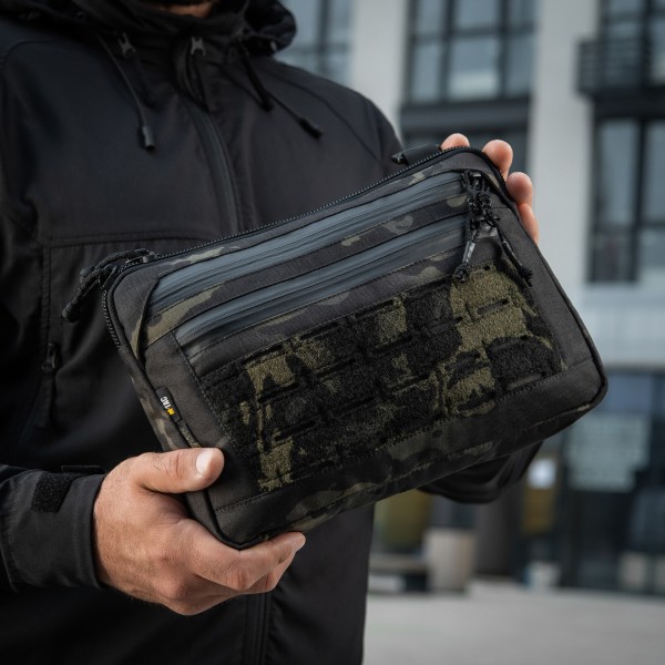 M-Tac сумка Admin Bag Medium Elite з липучкою Multicam Black/Black - 10406208 M-Tac сумка Admin Bag Medium Elite з липучкою Multicam Black/Black - 10406208
