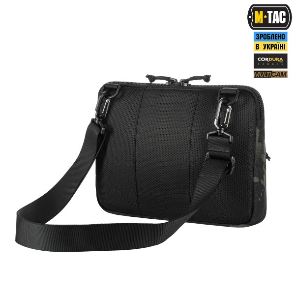 M-Tac сумка Admin Bag Medium Elite з липучкою Multicam Black/Black - 10406208 M-Tac сумка Admin Bag Medium Elite з липучкою Multicam Black/Black - 10406208