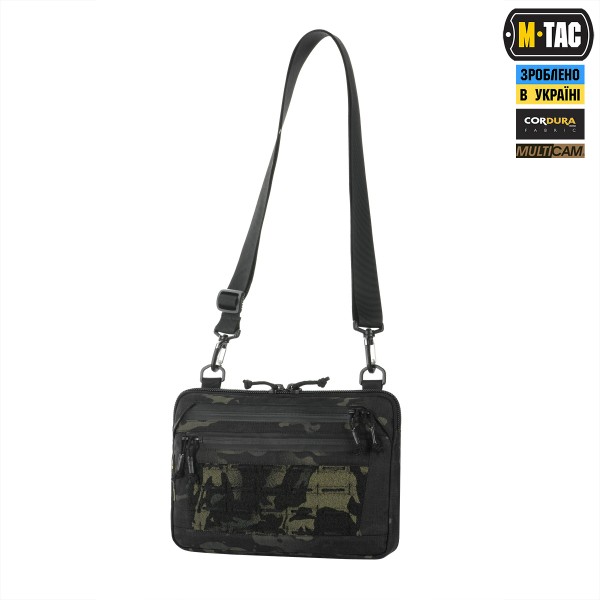 M-Tac сумка Admin Bag Medium Elite з липучкою Multicam Black/Black - 10406208 M-Tac сумка Admin Bag Medium Elite з липучкою Multicam Black/Black - 10406208