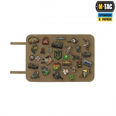 M-Tac панель для нашивок универсальная ROLL 45х65 Coyote