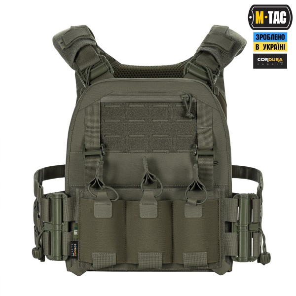 M-Tac плитоноска Cuirass FAST Elite LARGE Ranger Green 6 клас захисту - 3581641 M-Tac плитоноска Cuirass FAST Elite LARGE Ranger Green 6 клас захисту - 3581641