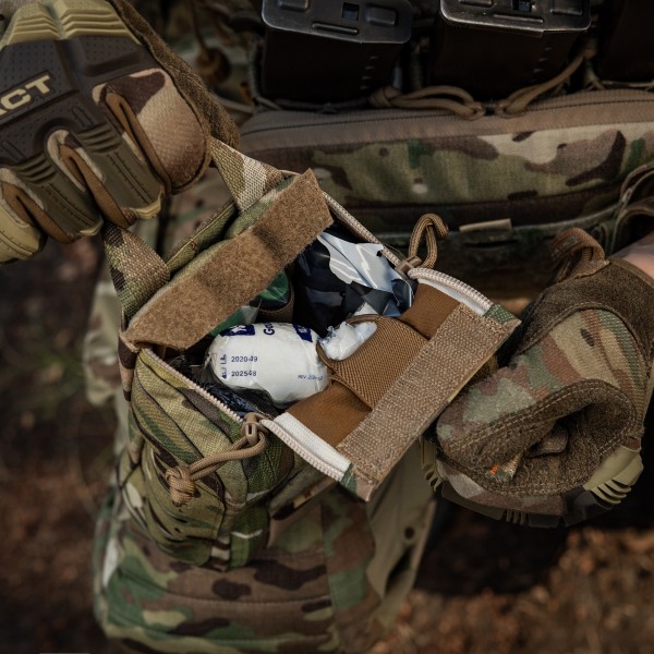 M-Tac подсумок медицинский Elite Rip Off Gen.II Multicam - 10411008 M-Tac подсумок медицинский Elite Rip Off Gen.II Multicam - 10411008