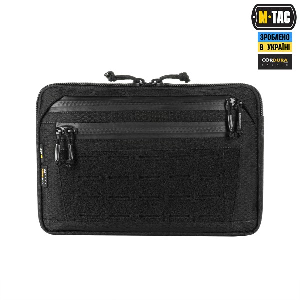 M-Tac сумка Admin Bag Medium Elite с липучкой Hex Black - 10415002