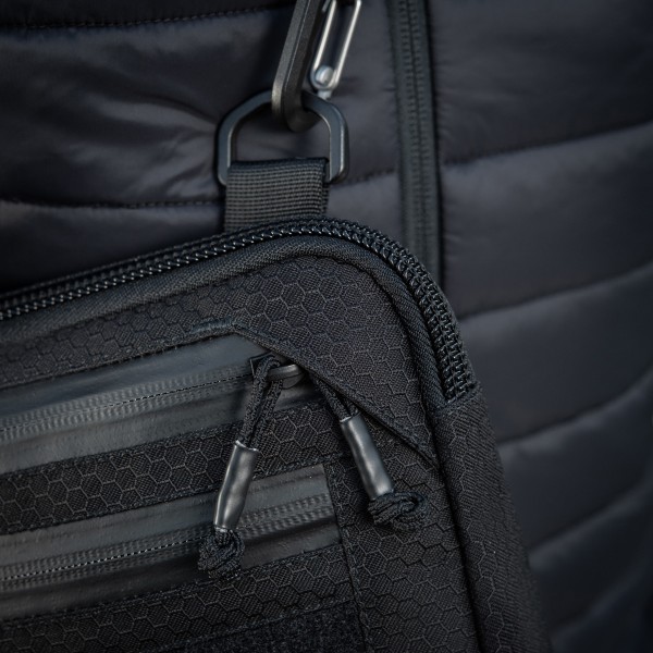 M-Tac сумка Admin Bag Medium Elite с липучкой Hex Black - 10415002