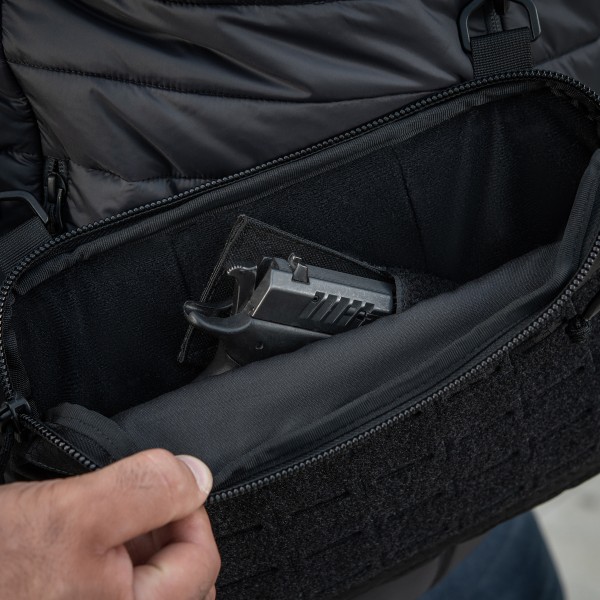 M-Tac сумка Admin Bag Medium Elite с липучкой Hex Black - 10415002