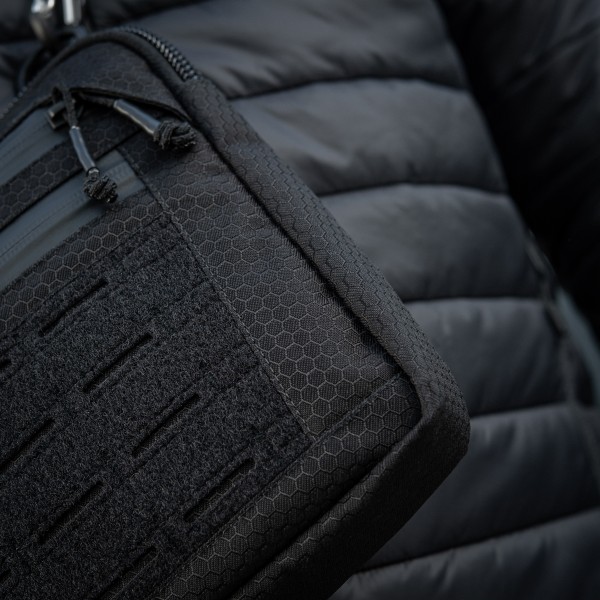 M-Tac сумка Admin Bag Medium Elite с липучкой Hex Black - 10415002