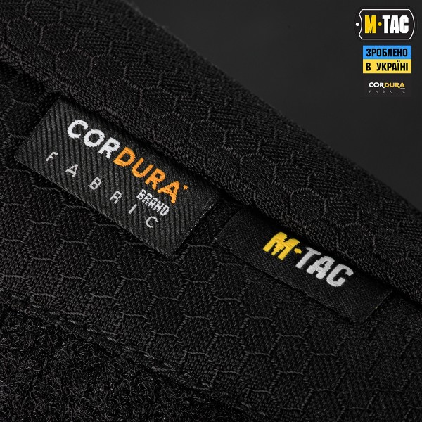 M-Tac сумка Admin Bag Medium Elite с липучкой Hex Black - 10415002