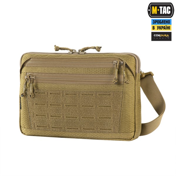 M-Tac сумка Admin Bag Medium Elite з липучкою Hex Coyote - 10415005