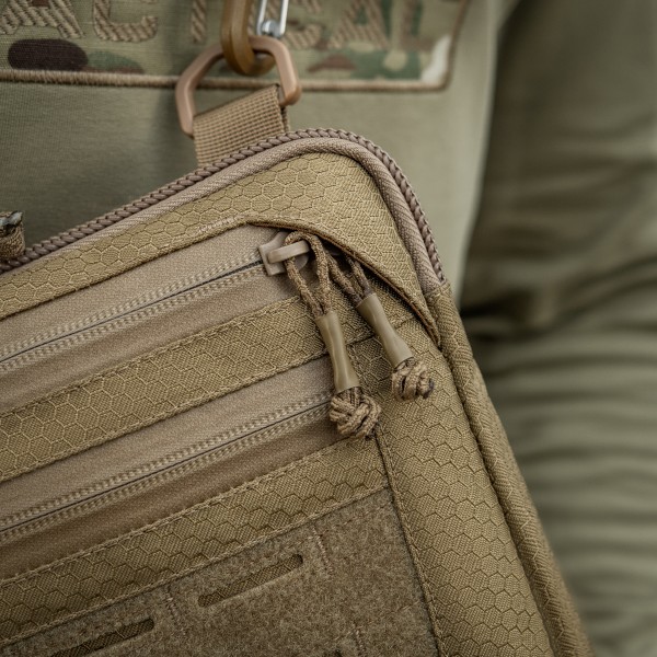 M-Tac сумка Admin Bag Medium Elite з липучкою Hex Coyote - 10415005 M-Tac сумка Admin Bag Medium Elite з липучкою Hex Coyote - 10415005