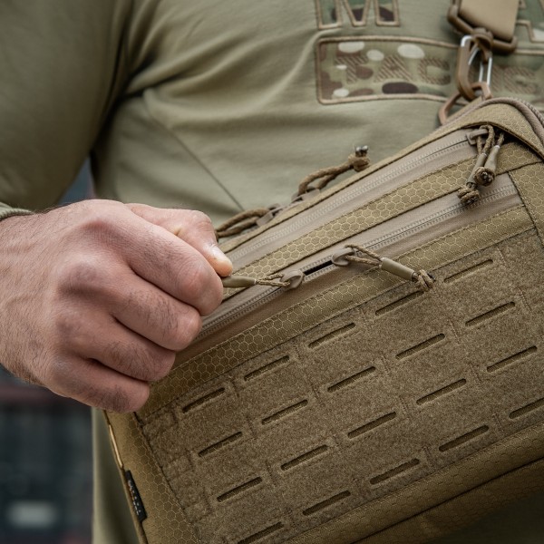 M-Tac сумка Admin Bag Medium Elite з липучкою Hex Coyote - 10415005 M-Tac сумка Admin Bag Medium Elite з липучкою Hex Coyote - 10415005