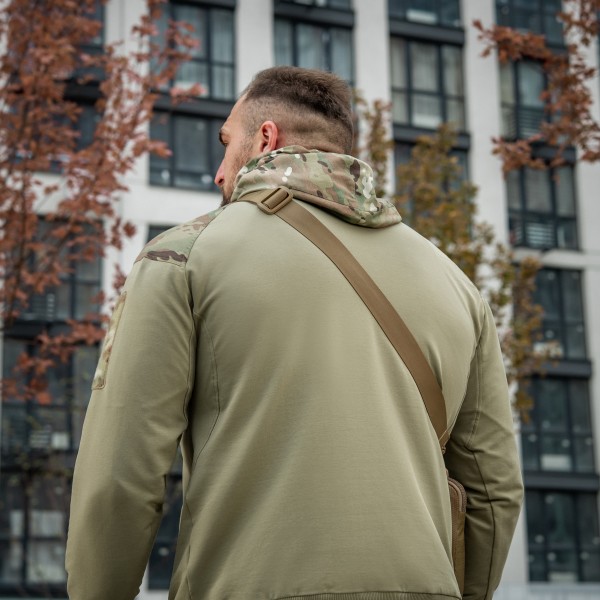 M-Tac сумка Admin Bag Medium Elite з липучкою Hex Coyote - 10415005 M-Tac сумка Admin Bag Medium Elite з липучкою Hex Coyote - 10415005