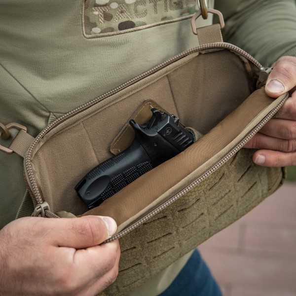 M-Tac сумка Admin Bag Medium Elite з липучкою Hex Coyote - 10415005 M-Tac сумка Admin Bag Medium Elite з липучкою Hex Coyote - 10415005