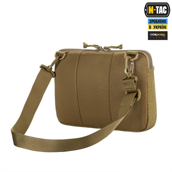 M-Tac сумка Admin Bag Medium Elite з липучкою Hex Coyote - 10415005 M-Tac сумка Admin Bag Medium Elite з липучкою Hex Coyote - 10415005