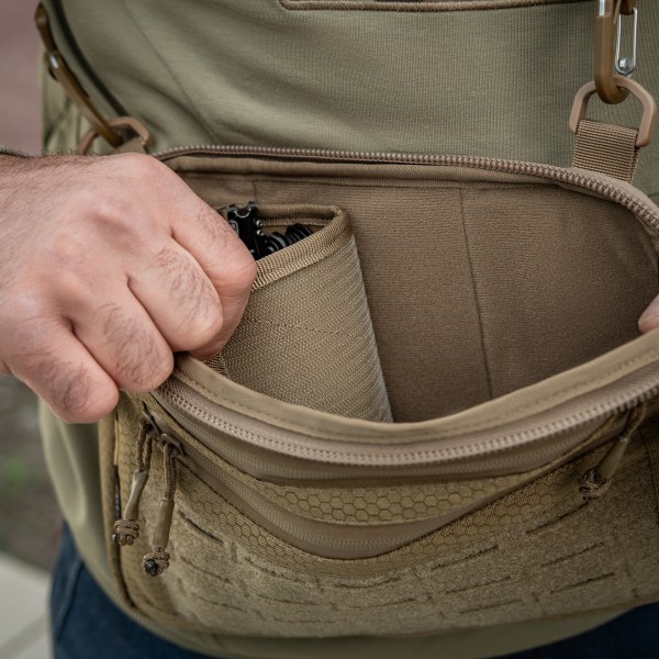 M-Tac сумка Admin Bag Medium Elite з липучкою Hex Coyote - 10415005 M-Tac сумка Admin Bag Medium Elite з липучкою Hex Coyote - 10415005