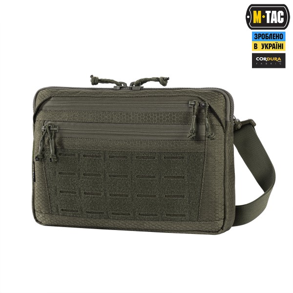 M-Tac сумка Admin Bag Medium Elite з липучкою Hex Ranger Green - 10415023
