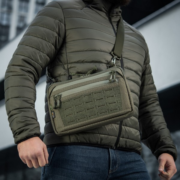 M-Tac сумка Admin Bag Medium Elite з липучкою Hex Ranger Green - 10415023 M-Tac сумка Admin Bag Medium Elite з липучкою Hex Ranger Green - 10415023