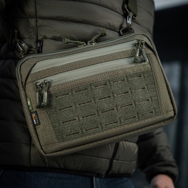 M-Tac сумка Admin Bag Medium Elite з липучкою Hex Ranger Green - 10415023 M-Tac сумка Admin Bag Medium Elite з липучкою Hex Ranger Green - 10415023