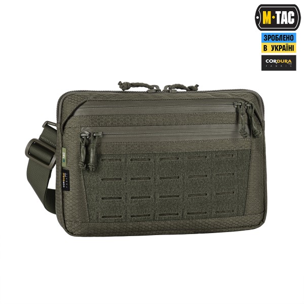 M-Tac сумка Admin Bag Medium Elite з липучкою Hex Ranger Green - 10415023 M-Tac сумка Admin Bag Medium Elite з липучкою Hex Ranger Green - 10415023