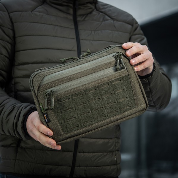 M-Tac сумка Admin Bag Medium Elite з липучкою Hex Ranger Green - 10415023 M-Tac сумка Admin Bag Medium Elite з липучкою Hex Ranger Green - 10415023