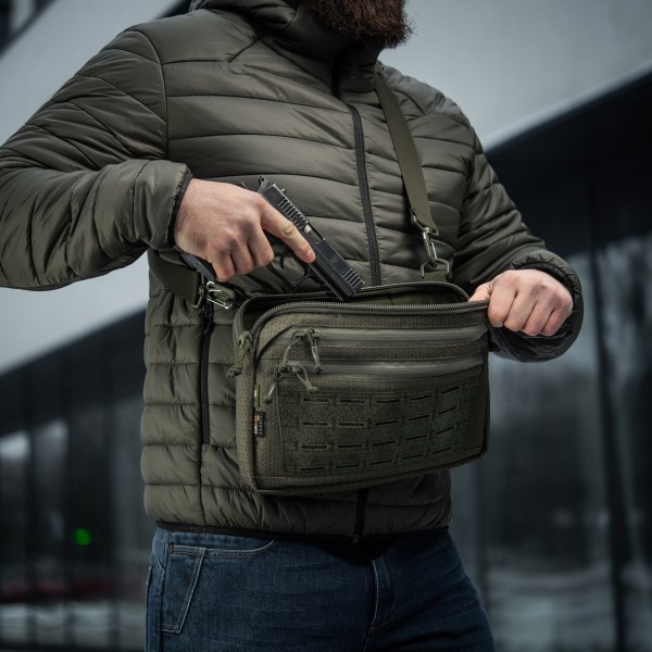 M-Tac сумка Admin Bag Medium Elite з липучкою Hex Ranger Green - 10415023 M-Tac сумка Admin Bag Medium Elite з липучкою Hex Ranger Green - 10415023
