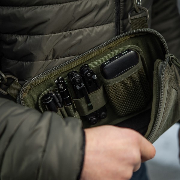 M-Tac сумка Admin Bag Medium Elite з липучкою Hex Ranger Green - 10415023 M-Tac сумка Admin Bag Medium Elite з липучкою Hex Ranger Green - 10415023