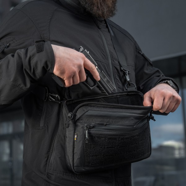 M-Tac сумка Admin Bag Medium X-PAC Elite з липучкою Black - 10423002