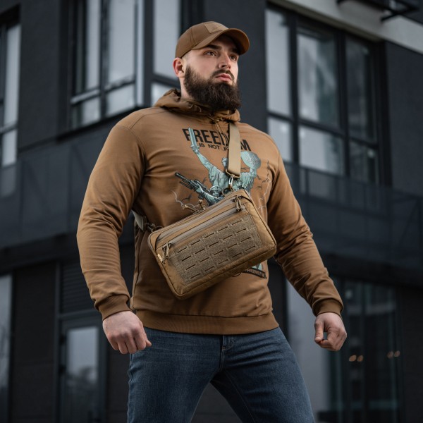 M-Tac сумка Admin Bag Medium X-PAC Elite з липучкою Coyote - 10423005 M-Tac сумка Admin Bag Medium X-PAC Elite з липучкою Coyote - 10423005