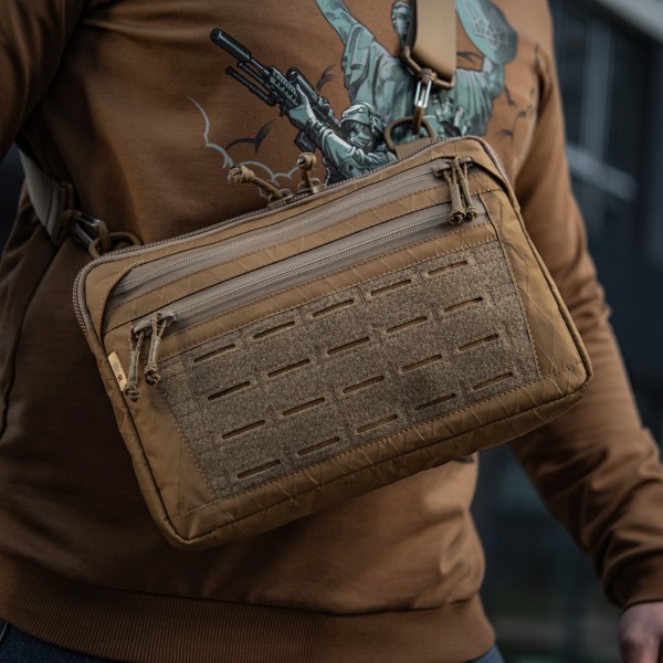 M-Tac сумка Admin Bag Medium X-PAC Elite з липучкою Coyote - 10423005 M-Tac сумка Admin Bag Medium X-PAC Elite з липучкою Coyote - 10423005