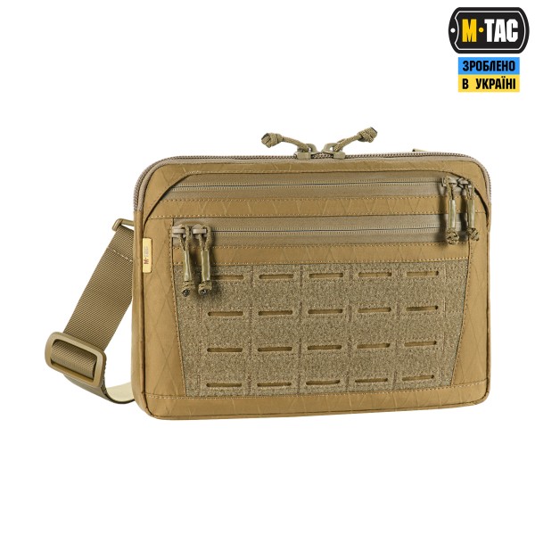 M-Tac сумка Admin Bag Medium X-PAC Elite з липучкою Coyote - 10423005 M-Tac сумка Admin Bag Medium X-PAC Elite з липучкою Coyote - 10423005