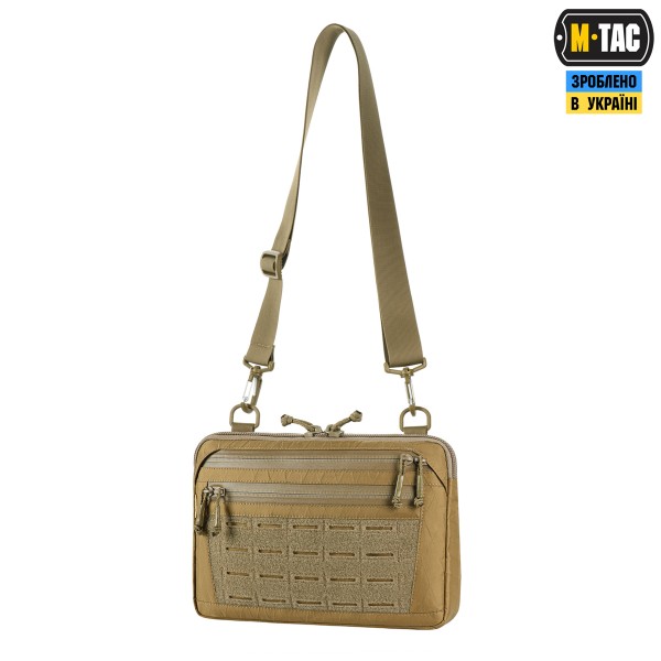 M-Tac сумка Admin Bag Medium X-PAC Elite з липучкою Coyote - 10423005 M-Tac сумка Admin Bag Medium X-PAC Elite з липучкою Coyote - 10423005