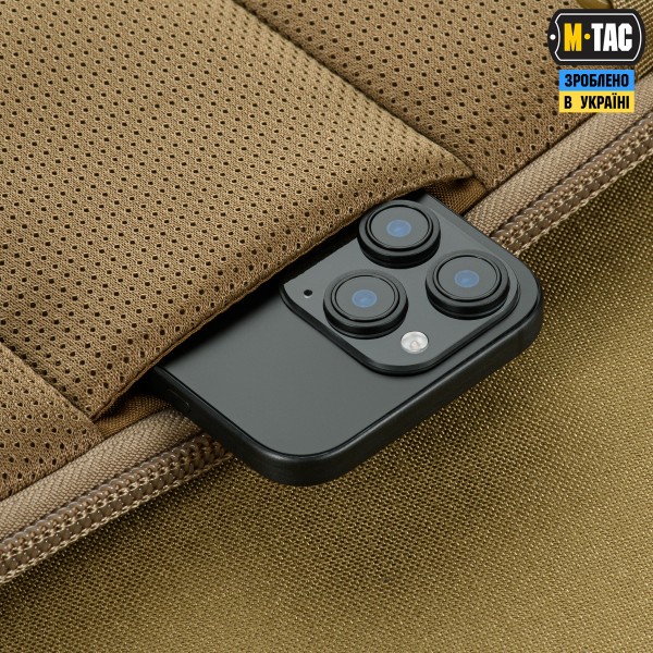 M-Tac сумка Admin Bag Medium X-PAC Elite з липучкою Coyote - 10423005 M-Tac сумка Admin Bag Medium X-PAC Elite з липучкою Coyote - 10423005