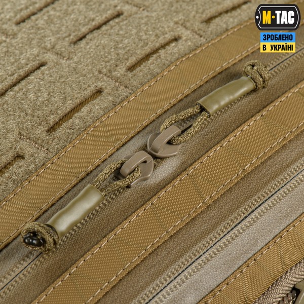M-Tac сумка Admin Bag Medium X-PAC Elite з липучкою Coyote - 10423005 M-Tac сумка Admin Bag Medium X-PAC Elite з липучкою Coyote - 10423005