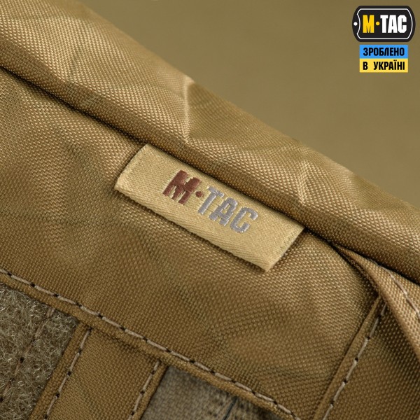 M-Tac сумка Admin Bag Medium X-PAC Elite з липучкою Coyote - 10423005 M-Tac сумка Admin Bag Medium X-PAC Elite з липучкою Coyote - 10423005