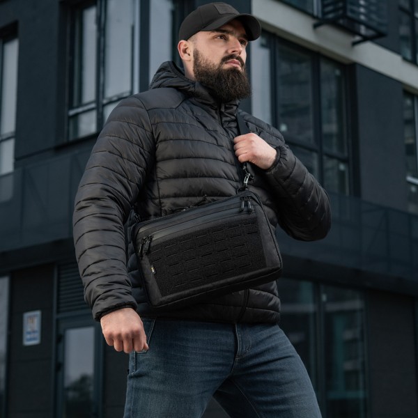 M-Tac сумка Admin Bag Large X-PAC Elite з липучкою Black - 10424002 M-Tac сумка Admin Bag Large X-PAC Elite з липучкою Black - 10424002