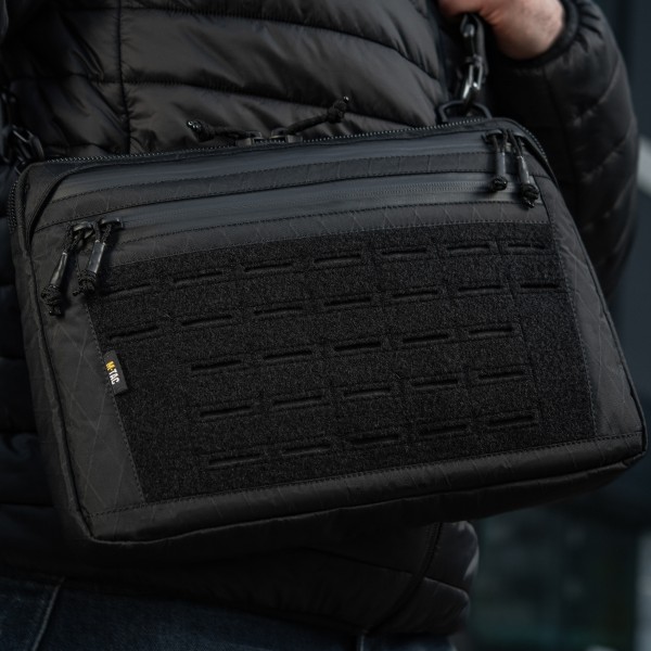 M-Tac сумка Admin Bag Large X-PAC Elite з липучкою Black - 10424002 M-Tac сумка Admin Bag Large X-PAC Elite з липучкою Black - 10424002