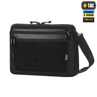 M-Tac сумка Admin Bag Large Elite с липучкой Hex Black