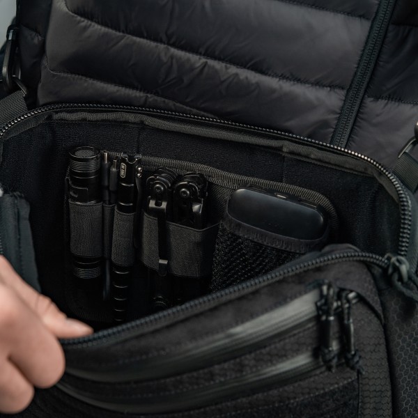 M-Tac сумка Admin Bag Large Elite з липучкою Hex Black - 10425002 M-Tac сумка Admin Bag Large Elite з липучкою Hex Black - 10425002